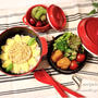 セリアで大人気のbonheur♡と お豆腐そぼろdeひまわり弁当♡