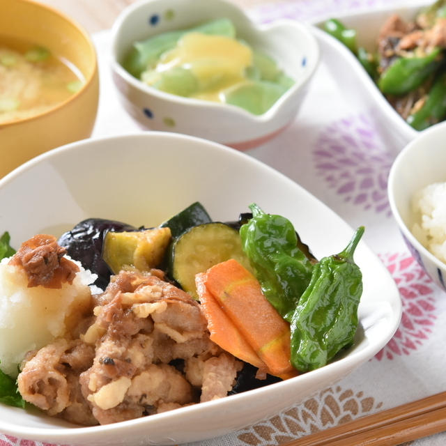 今日の晩ごはん　６月２５日　