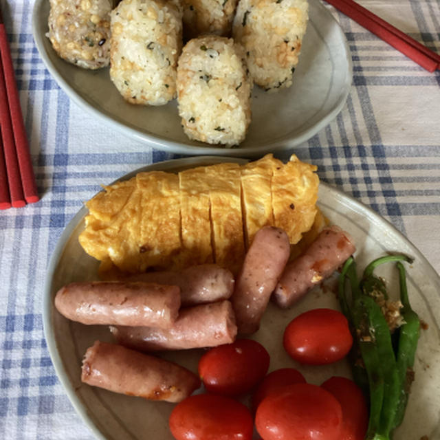ありあわせだけれどすごく食べたいものだけの昼ごはん