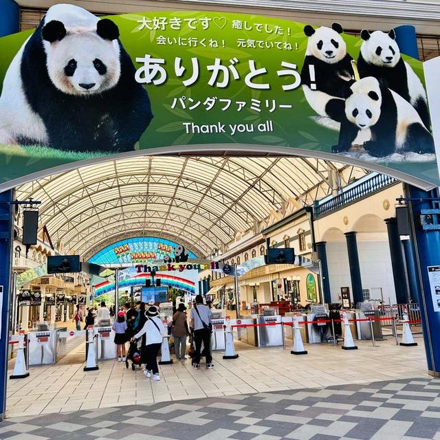 パンダに会いに！アドベンチャーワールドへ
