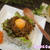 カフェ飯★野菜たっぷりドライカレー卵黄のせ(レシピ）