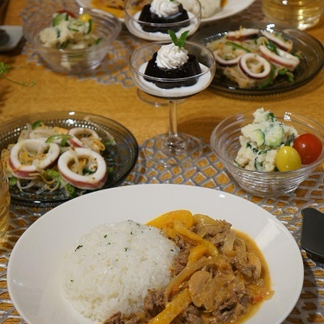 簡単！濃厚ビーフストロガノフ