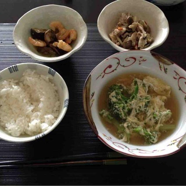 【レシピ】ブロッコリーの中華風スープ
