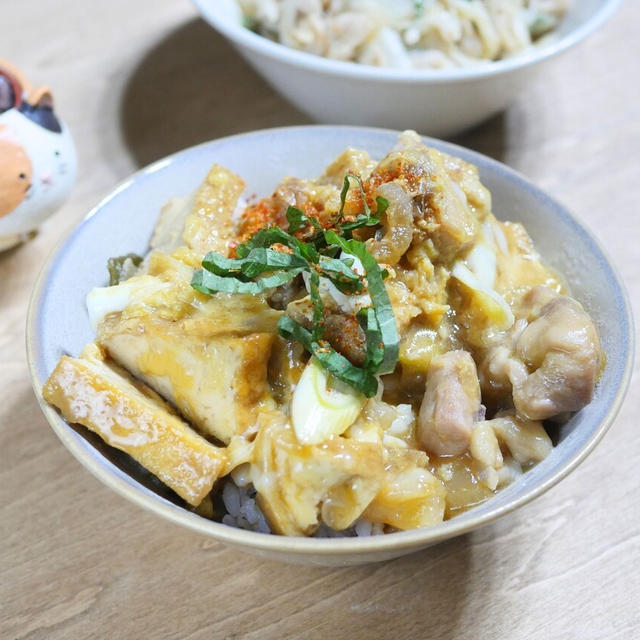 料理初心者さんへ。今日のお題「水無し親子丼」