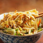 野菜炒めカレーうどん
