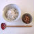 はと麦ごはんと納豆の朝食