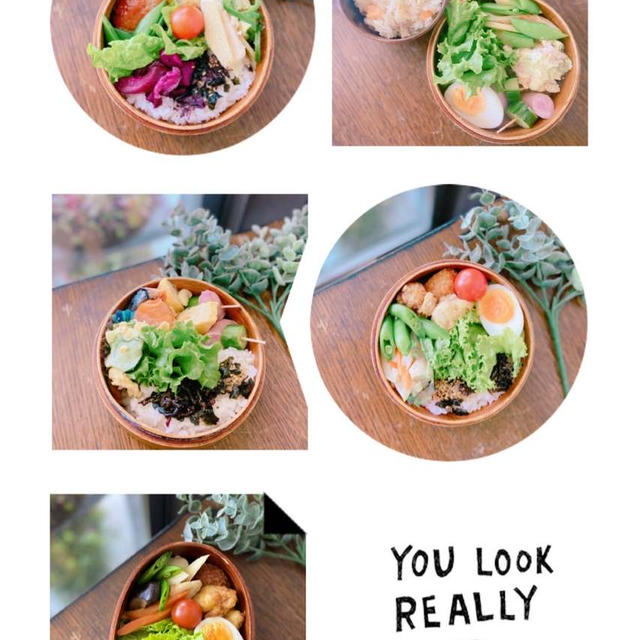 最近の自分弁当〜^_^