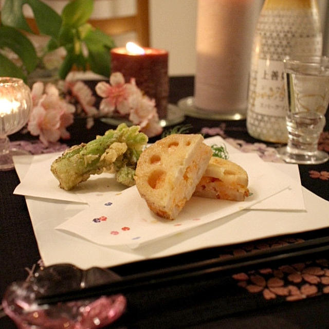 勝手に誕生日パーティー'21④ ～シャキシャキ蓮根のプリプリ海老はさみ揚げ