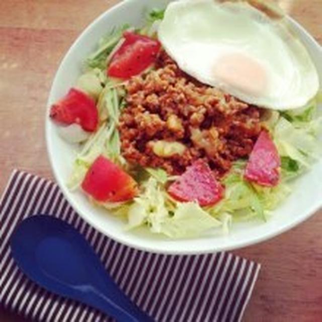 目玉焼きのっけタコライス★