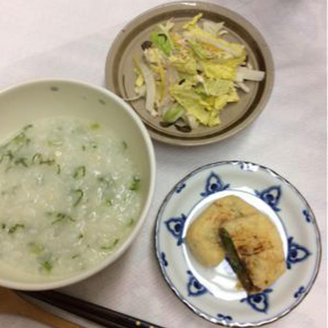 1月第1週の教室、初回はやっぱり胃腸を労わるお粥