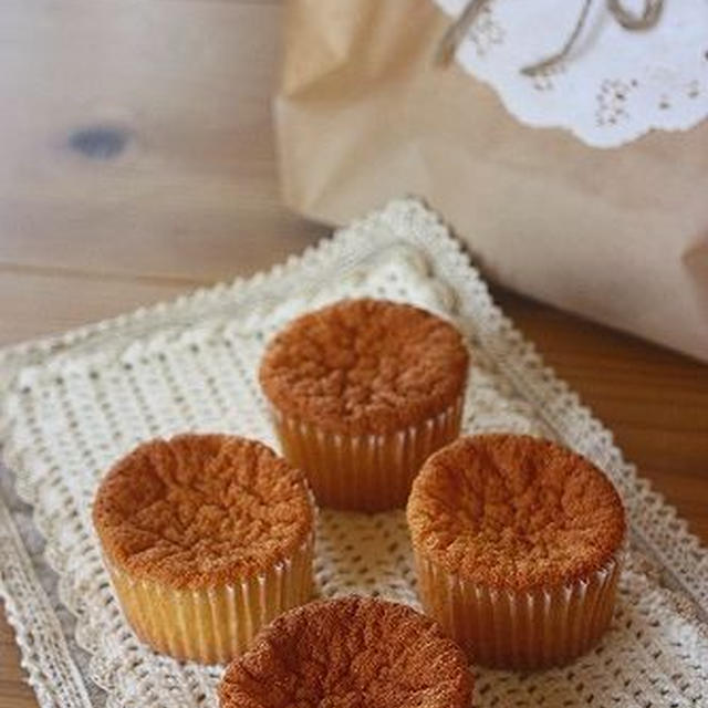 はちみつと焦がしバターのカップケーキ