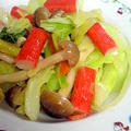 100円のカット野菜にチョイ足しで2品作って節約晩御飯