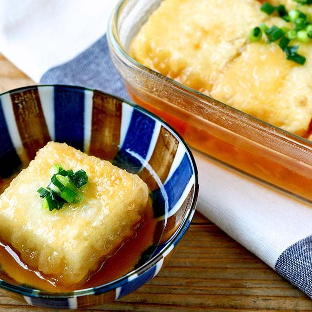 フライパンでかんたん揚げ出し豆腐