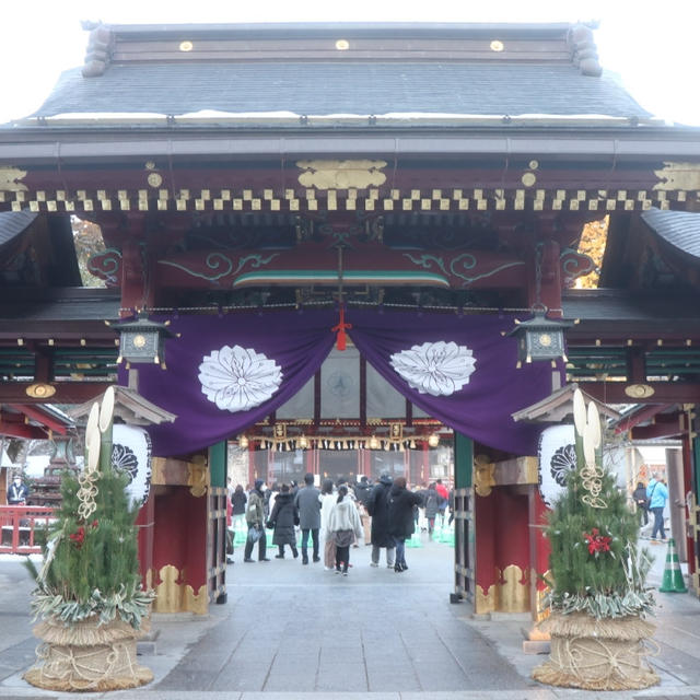 鹽竈神社に初詣。