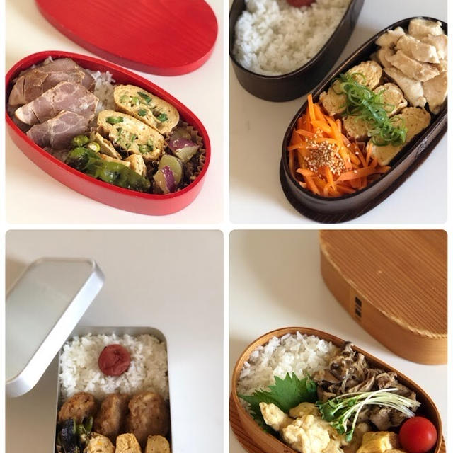 【ご質問にお答えしました】アラフィフオットのためのきまぐれ弁当◎詰め方写真付き◎日持ちおかずも！