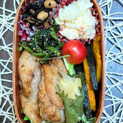 湿気が手がつかめそう～夫のお弁当304