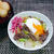 料理初体験の旦那さんのお料理|牛肉のしぐれ煮リメイク丼温卵添え