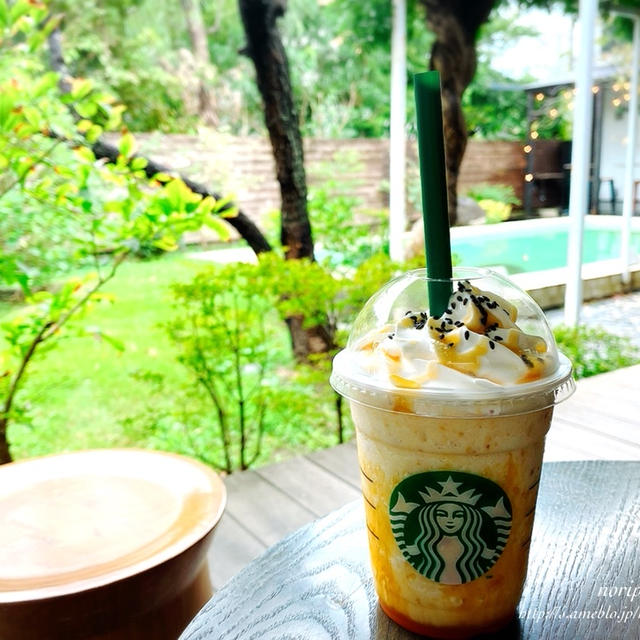 1番好きな【スタバ】。と DAIGAKU IMO フラペチーノ。