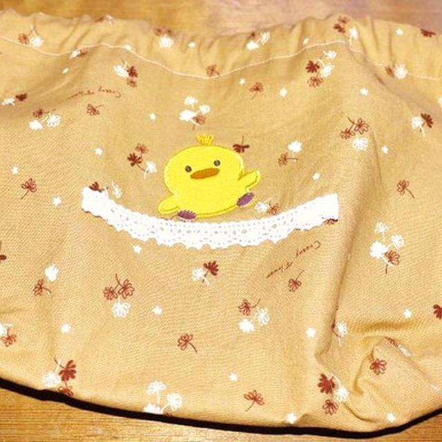 かわいいお弁当袋とお椀型お弁当箱♪