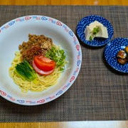 どうなってるんだ！あれも無しこれも無し・・・肉みそ冷やし中華♪・・♪