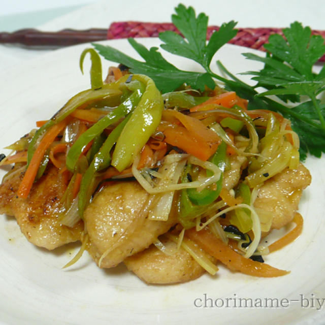 野菜でかさ増し鶏むね肉おかず　となだれなプリン