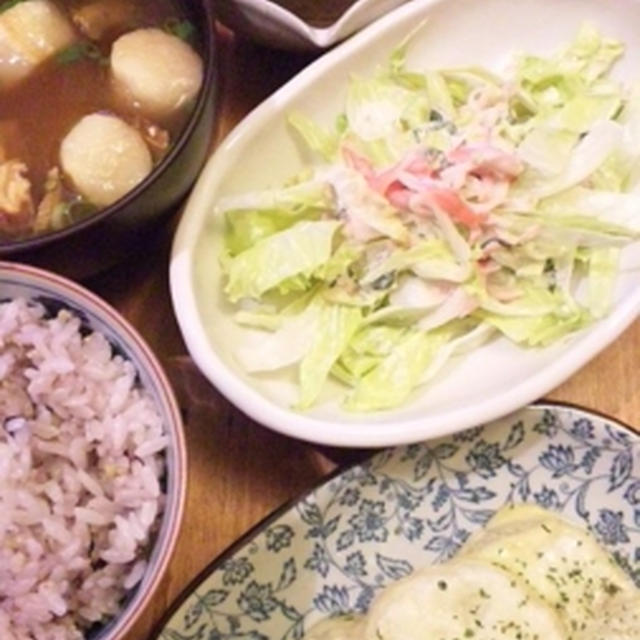 [ごはんとおかず]大根チーズステーキとか