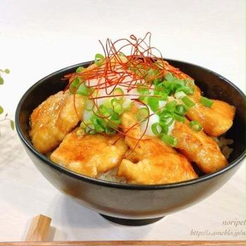 3ステップ‼︎ パパッと♪簡単【照り焼きチキン丼】