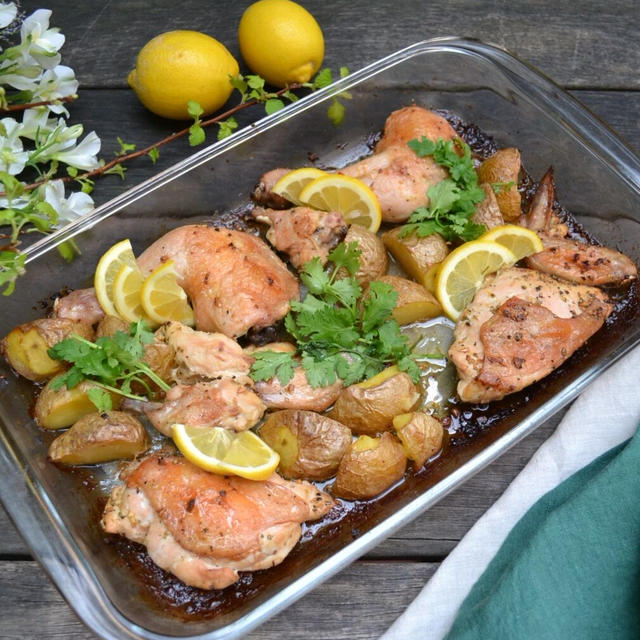 Baked Lemon Chicken ベイクドレモンチキン