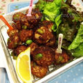 真夏仕様♪ と かーーーんたん‼︎お豆腐と蓮根の落とし揚げ♪食感がいい〜♡