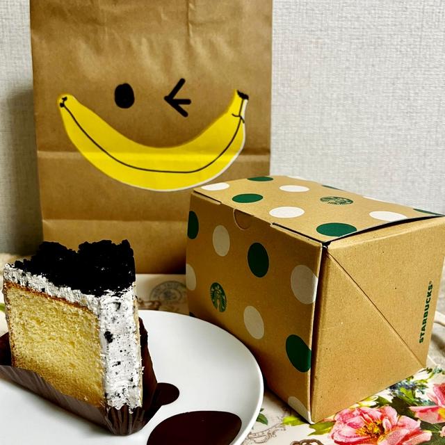 再登場！スタバ クッキー＆クリームシフォンケーキ