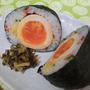 味噌漬け玉子のバクダンおにぎり