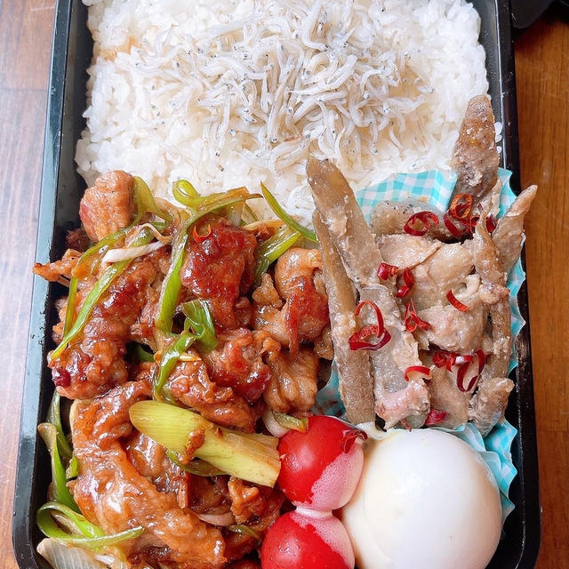 ねぎチャーシュー弁当です！！