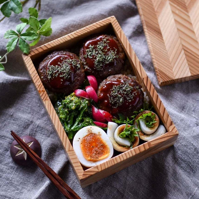 ハンバーグ弁当と竹輪のすき間おかずの作り方と幻の味ブルース