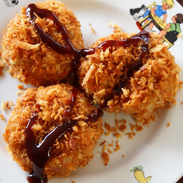 【よろこばレシピ】余ったパン粉×余った肉じゃがで「偽装コロッケ」