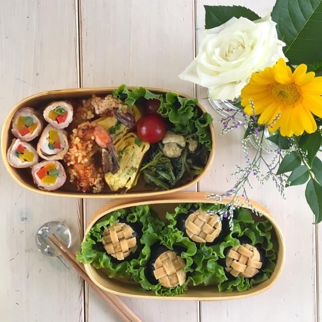 レタスの花おにぎり弁当～お花の定期便が来たよ♪～