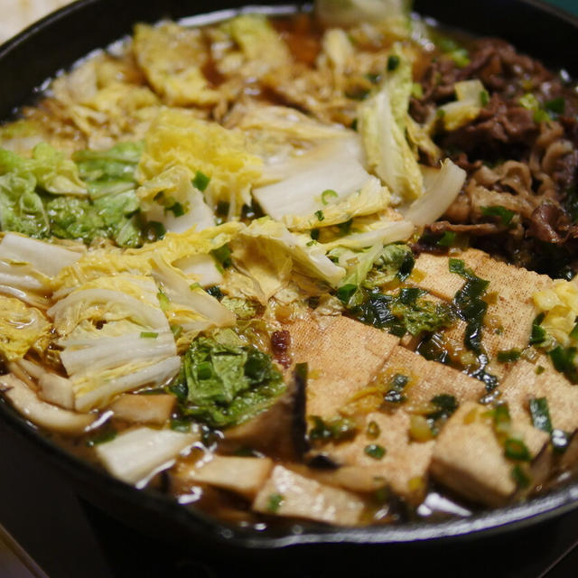 【レシピ】家にある３つの調味料で、関西風「てきとうスキヤキ」の作り方