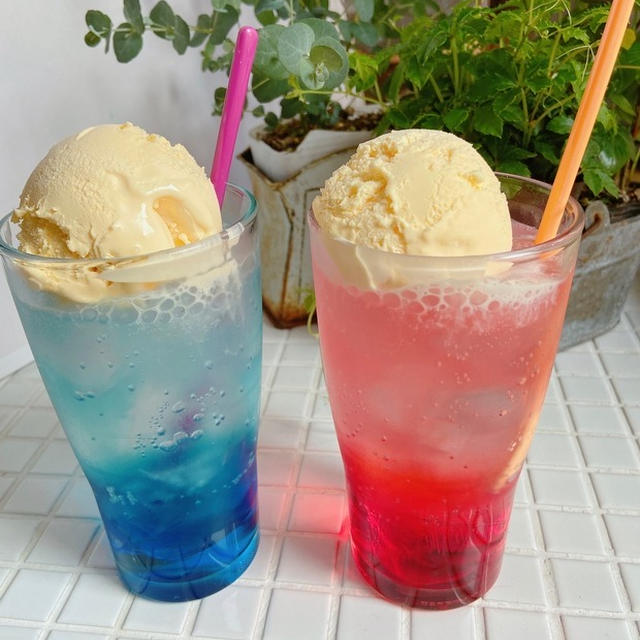 クリームソーダを楽しんでいます♩Yahoo!クリターズプログラム。