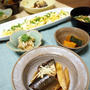 骨まで食べれる秋刀魚の煮つけとふわ玉豆腐炒め