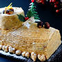 【クリスマスケーキ】１２月【本科】フランス菓子メニュ・・・
