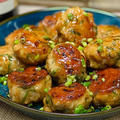 【レシピ】ふんわりジューシー♬甘辛大葉鶏つくね♬