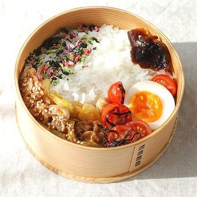 ◆豚とキャベツのスタミナ炒め弁当
