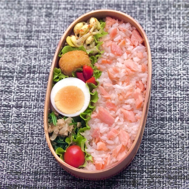 鮭ご飯弁当 簡単なのに心底うまい By Kuratabaさん レシピブログ 料理ブログのレシピ満載