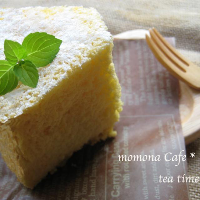 ハチミツレモンシフォンケーキ＊