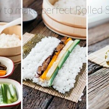 Simple Futomaki : Thick Sushi Rolls