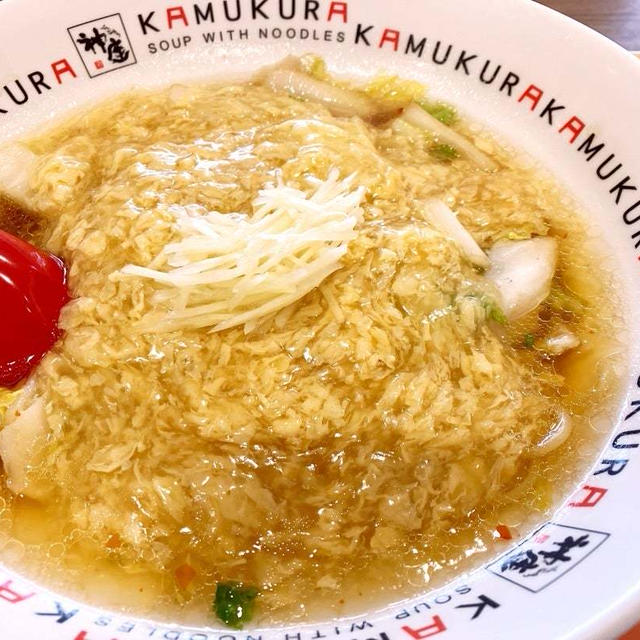 神座の玉子あんかけラーメン