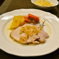 【ポットロースト　リトルダーリン風】レモンの酸味が爽やか　1つの鍋でつけ合わせもできちゃう！