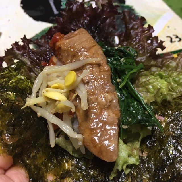 韓国海苔マキマキ うまし♡