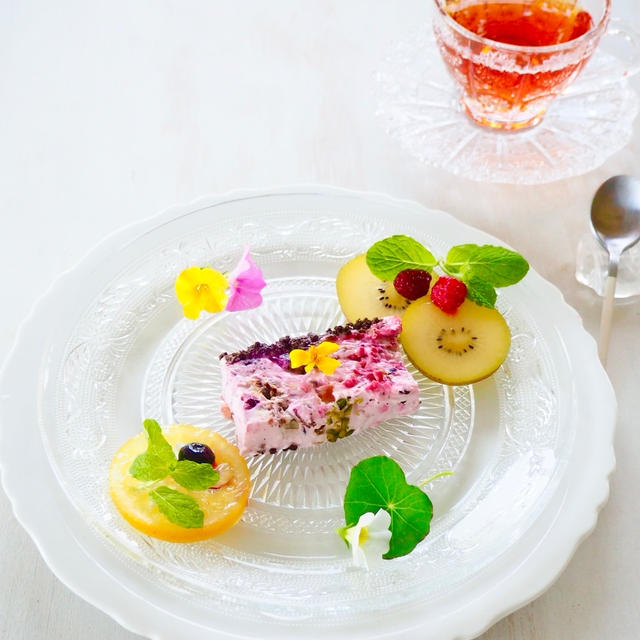 オンラインレッスン de ベリーカッサータケーキも…