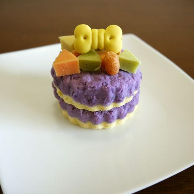 【祝6歳！】モコのお誕生日ケーキ♪