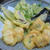 ハモと夏野菜の天ぷら